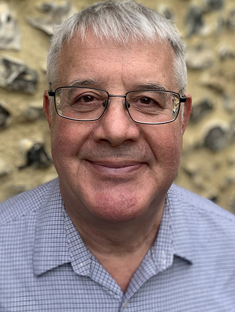 Portrait photograph of academic visitor to the School of Architecture, Building and Civil Engineering at Loughborough University, Darren Woolf